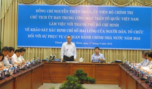 Thành phố khảo sát sự hài lòng của người dân với chính quyền ảnh 2